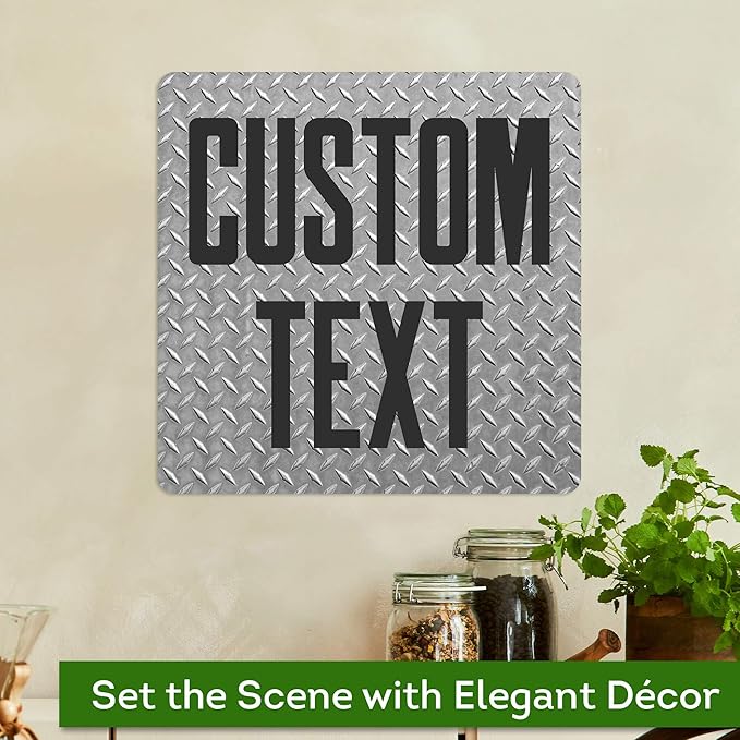 Custom Sign, Custom Street Sign, 11 Font Colors, 13 Font Styles, 4 Hole Options - Image 4