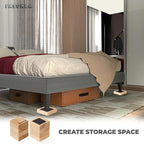 Bed Risers, Furniture Risers Can be Adjusted to 2'' 3''or 4'', Lifts Furniture - Image 6