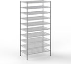 Regal Altair 24" Deep x 42" Wide x 86" Height Wire Shelving Kit | 10-Tier | NSF