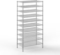 Regal Altair 24" Deep x 42" Wide x 86" Height Wire Shelving Kit | 10-Tier | NSF by Regal+Altair