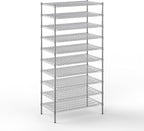 Regal Altair 24" Deep x 42" Wide x 86" Height Wire Shelving Kit | 10-Tier | NSF by Regal+Altair