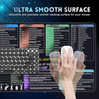 iCasso Excel Cheat Sheet Desk Pad, Excel Mouse Pad Shortcuts, Excell Short Cut - Image 5