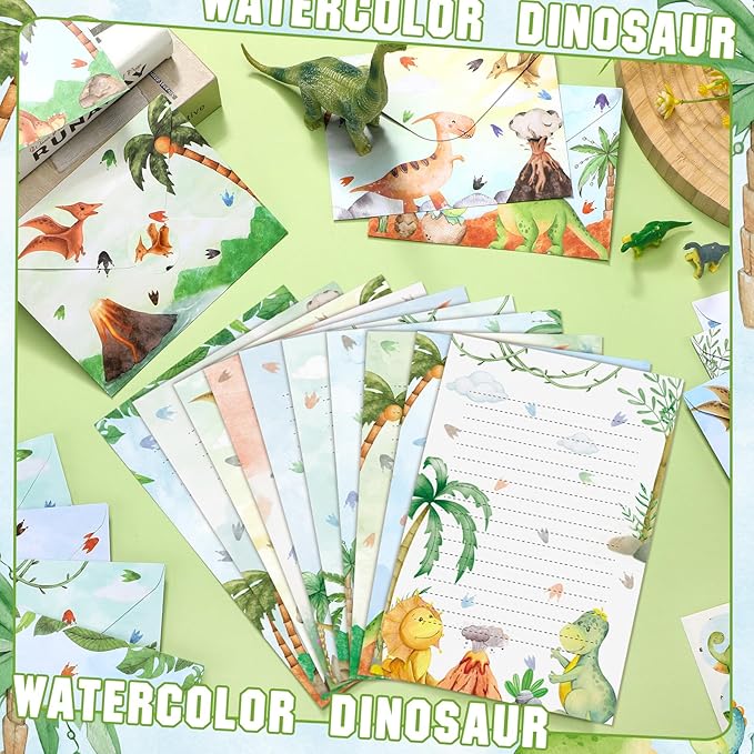 TaoBary 160 Pcs Stationery Paper Set 50 Double Sided Stationery Papers - Image 4
