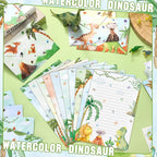 TaoBary 160 Pcs Stationery Paper Set 50 Double Sided Stationery Papers - Image 4