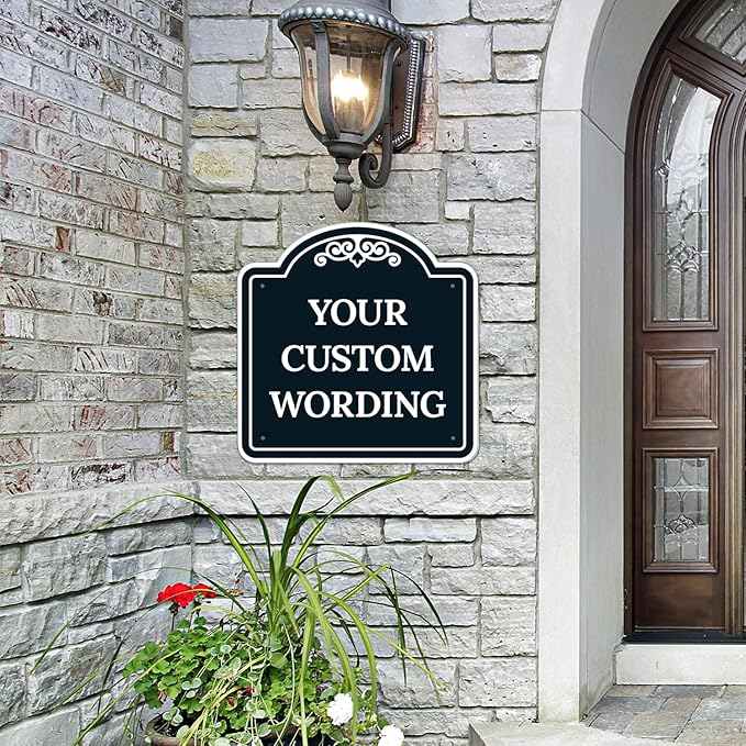 Custom Decorative Sign, Personalized Metal Sign - Image 2