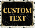 Custom Sign, Custom Street Sign, 11 Font Colors, 13 Font Styles, 4 Hole Options by MySignCenter