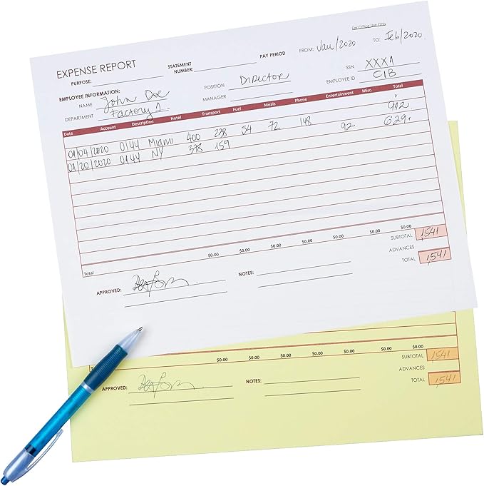 Limited Papers, Carbonless Sheets, Pre Collated, Bond Finish., 1 Ream) - Image 7