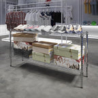 Regal Altair 14" Deep x 54" Wide x 27" Height Wire Shelving Kit | 2-Tier | NSF - Image 2