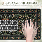 iCasso Desk Mat for Keyboard and Mouse, Large Mouse Pad, Desk Pad Mat, - Image 4