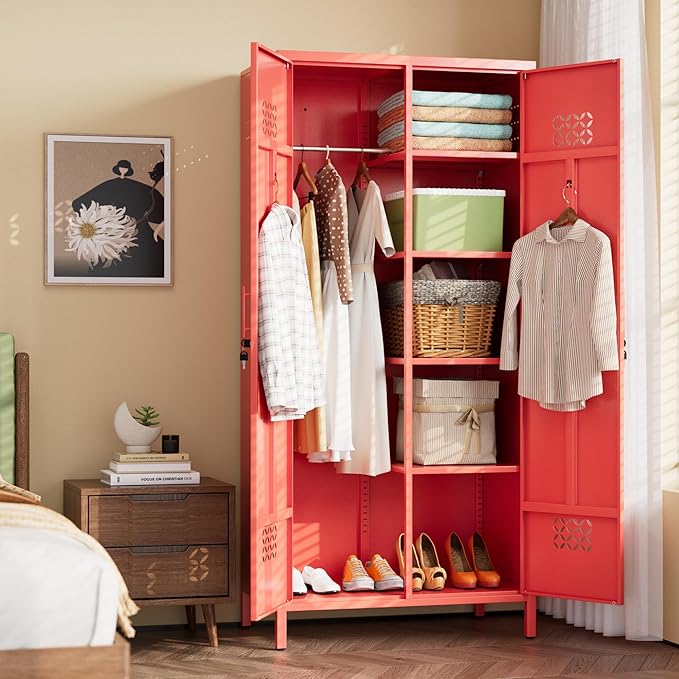 SUPEER 2 Doors Metal Storage Locker - Image 2