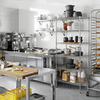 Regal Altair 21" Deep x 30" Wide x 74" Height Wire Shelving Kit | 6-Tier | NSF - Image 5