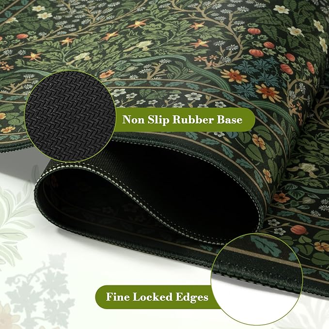 iCasso Big Mouse Pad, Desk Pad Mat, Full Desk Large Mousepad, Anti-Slip Smooth - Image 4