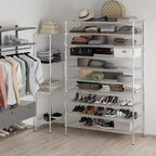 Regal Altair 24" Deep x 54" Wide x 86" Height Wire Shelving Kit | 10-Tier | NSF - Image 5