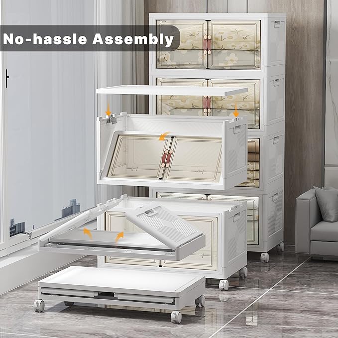 UAMFURI Extra Large Stackable Storage Bins - Image 5