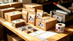 Protect from Heat Caution Labels,Shipping Warning Stickers for Package Boxes,2x3 Inch 300 Pcs Per Roll