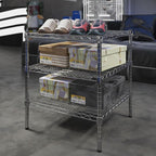 Regal Altair 24" Deep x 24" Wide x 27" Height Wire Shelving Kit | 3-Tier | NSF - Image 2
