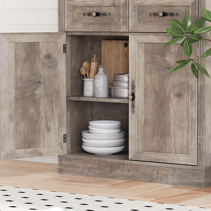 BORNOON 71.4" Tall Bookshelf - Image 7