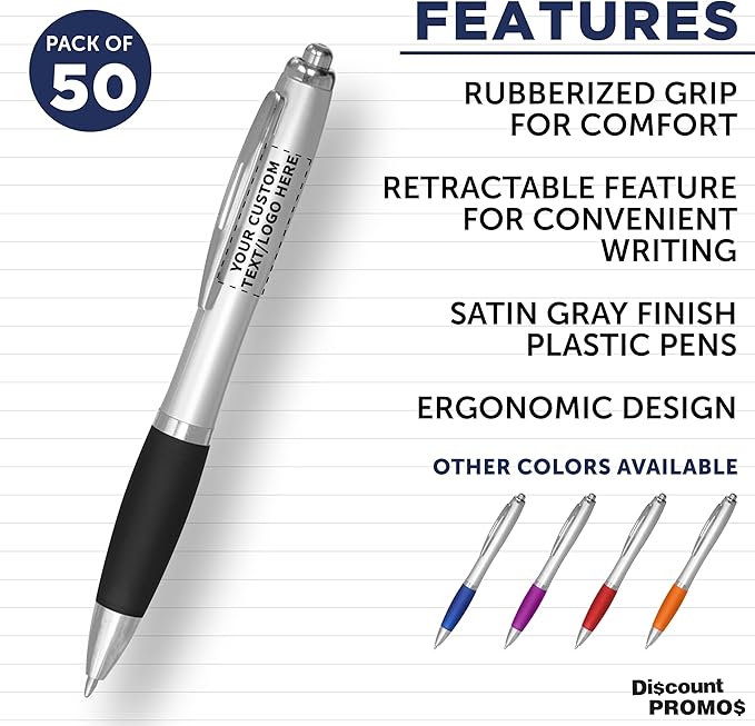 DISCOUNT PROMOS Personalized Ballpoint Pens - Image 2