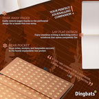 Dingbats* - Wildlife A4 Lined Notebook - Extra Large Hardcover PU Leather - Image 5