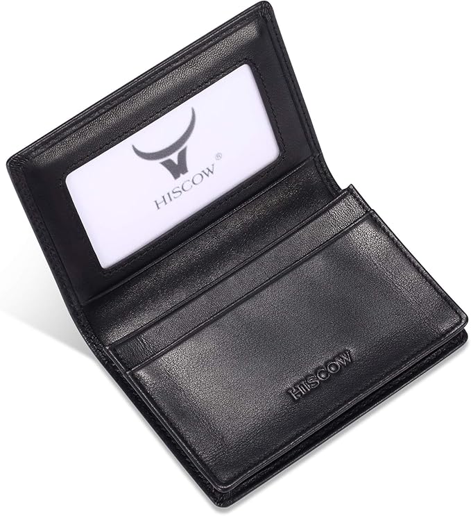 Leather Business Card Case Holder by HISCOW