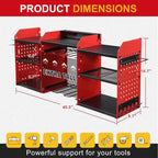 ERVNYNT 3 layers power tool organizer Loads 150lbs - Image 2