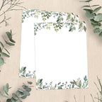 Leaf Theme Paper Stationery, 50 Sheets, Elegant Writing Paper, Pretty - Image 5