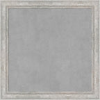 Amanti Art Silver Framed Magnetic Board 23x23 Medium Vision Board by AmantiArt