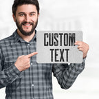 Custom Sign, Custom Street Sign, 11 Font Colors, 13 Font Styles, 4 Hole Options - Image 2