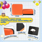 TaoBary Taobary 96 Pack Mini Dry Erase Erasers Bulk Magnetic Whiteboard Dry - Image 2