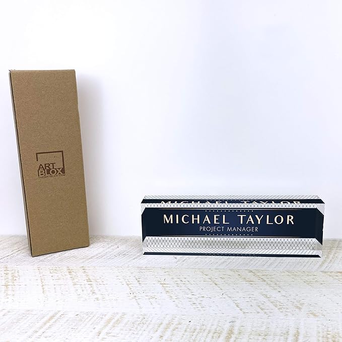 Artblox Office Desk Name Plate Personalized | Custom Name Plates - Image 6