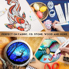 Caliart Alcohol Markers Brush Tip - Image 7