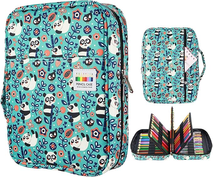YOUSHARES Colored Pencil Case 220 Slots Pen Case Organizer by YOUSHARES