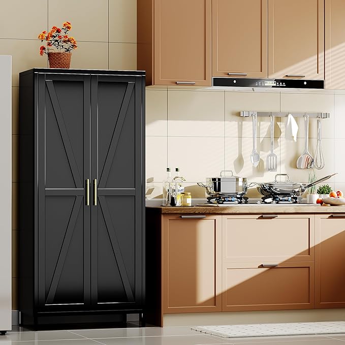 SUPEER Metal Wardrobe Cabinet - Image 6