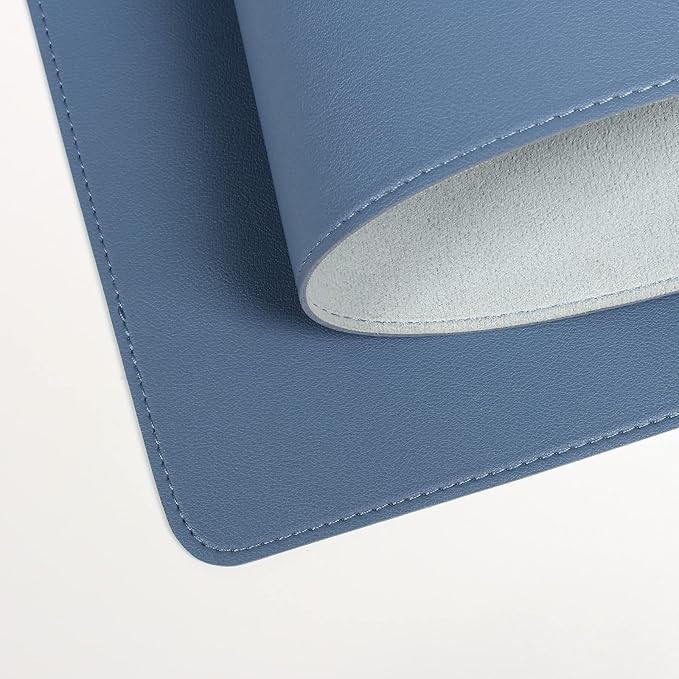 Wolaile Faux Leather Desk Pad Blotter, Water and Slip Resistant Writing Desk - Image 9