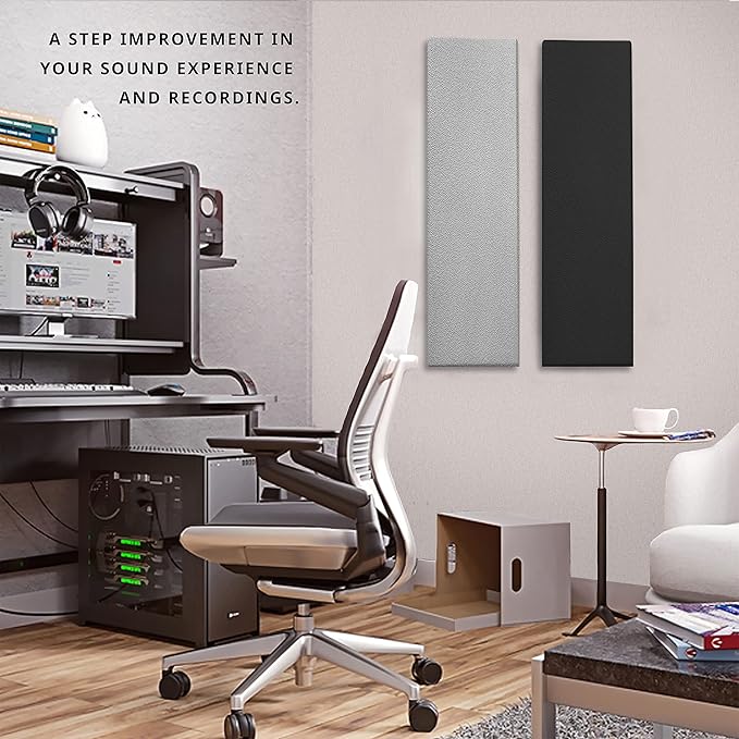 Tönnen Acoustic Panel Black | Fiberglass 2-pack | Professional sound absorbing - Image 7