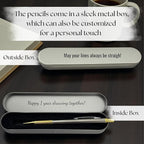 Custom Engraved Mechanical Pencil – Personalized 2.0mm Refillable Drafting - Image 5