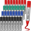 Fuutreo 32 Pcs Jumbo Permanent Markers Bulk Large Chisel Tip Permanent Markers by Fuutreo