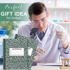 Affrolling 2 Pack Carbonless Lab Notebook Carbon Copy 8.5'' x 11'' 50 Set of - Image 6