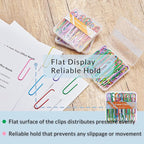 NEEWAY Colorful Large Paper Clips, 2 Inch Jumbo Paper Clips, 3 Pack of 50 - Image 5