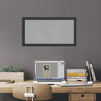Amanti Art Black Framed Magnetic Board 14x26 Small Vision Board - Image 6