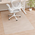 HOMEK Office Chair Mat for Hardwood Floor, Easy Glide, Protects Hard Surfaces by HOMEK