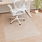 HOMEK Office Chair Mat for Hardwood Floor, Easy Glide, Protects Hard Surfaces by HOMEK