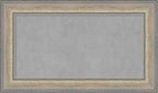 Amanti Art Silver Framed Magnetic Board 17x29 Small Vision Board by AmantiArt