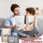 1080 Pockets Baseball Card Binder 9 Pocket, Trading Card Binder - Image 8