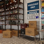 Regal Altair 21" Deep x 30" Wide x 8" Height Wire Shelving Kit | 1-Tier | NSF - Image 7