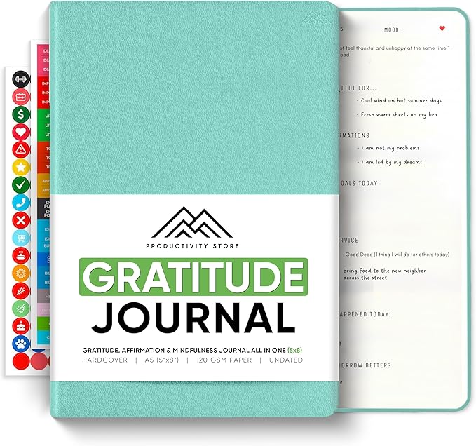 Gratitude & Self-Care Journal by PRODUCTIVITYSTORE