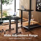 HUANUO Electric Standing Desk, 40 x 24 Inch Height Adjustable Computer Desk - Image 3