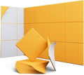 UNECHO 12 Pack 12" X 12" X 0.4" Acoustic Panels by UNECHOACOUSTIC