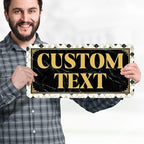 Custom Sign, Custom Street Sign, 11 Font Colors, 13 Font Styles, 4 Hole Options - Image 2