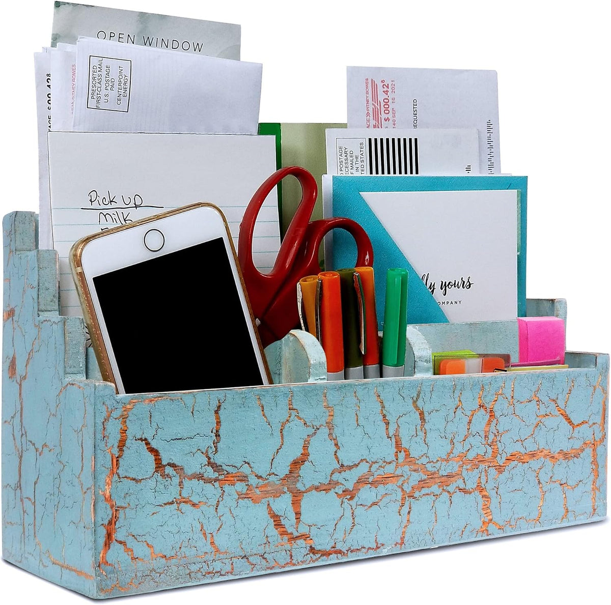 Mail Holder For Desk Letter Organizer Mail Holder For Countertop